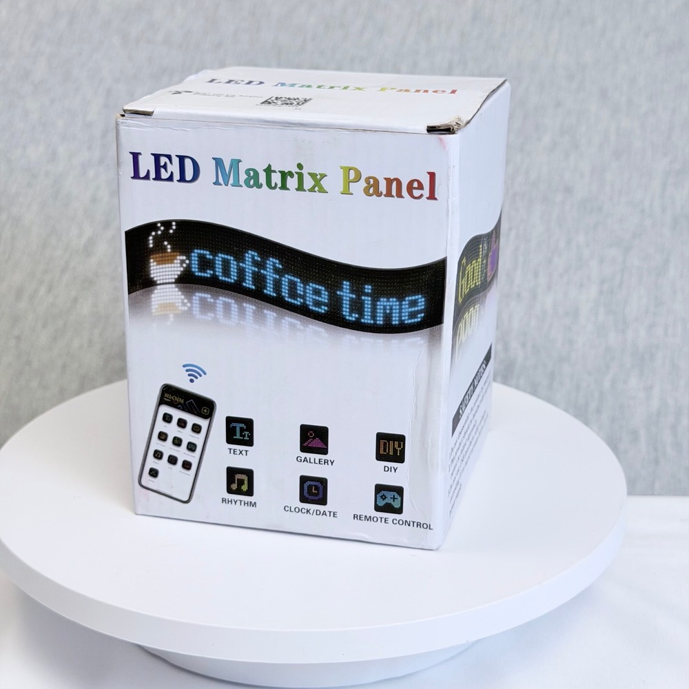 Programmable LED Matrix Panel 16x96 Bluetooth App Control Flexible RGB Sign